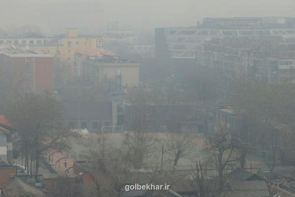 افزایش آلودگی هوا و کاهش دید افقی در پایتخت چین