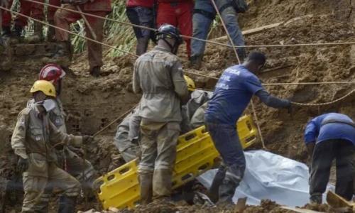 بارش های سیل آسا در برزیل 35 قربانی گرفت