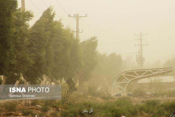 توفان گرد و خاک در 4 استان