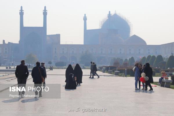 تنفس هوای آلوده برای گروههای حساس در اهواز و اصفهان