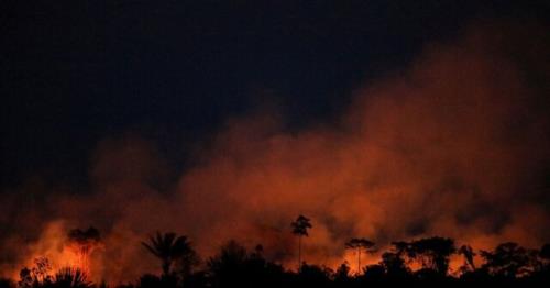 گسترش آتشسوزی ها در جنگل های آمازون برزیل