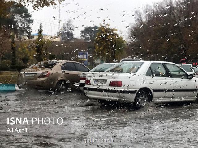 بارش باران در 9 استان کشور