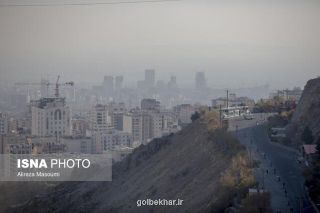 کیفیت هوای تهران بعد از برف صبحگاهی ناسالم برای گروههای حساس
