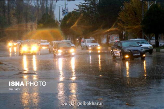 رگبار و رعد و برق در نوار شمالی کشور