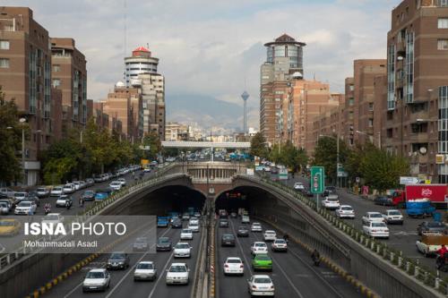 افزایش نسبی دما در تهران