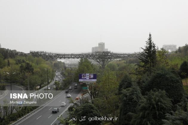 هوای تهران در آستانه شرایط ناسالم برای گروههای حساس