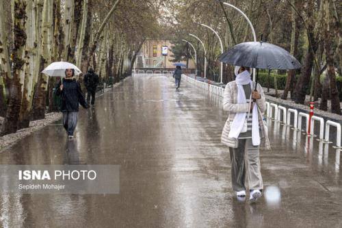 کاهش نسبی دما در نوار شمالی