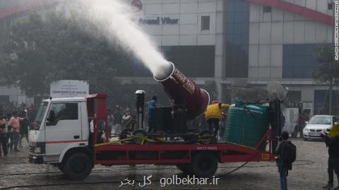 راهكار آبكی هند برای مقابله با آلودگی هوا
