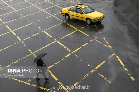 كاهش شدت بارندگی در كشور