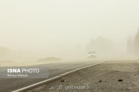آسمان شهرهای حاشیه خلیج فارس غبارآلود است، دمای ۴۰ درجه ای پایتخت