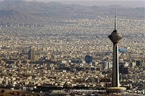 كاهش دمای هوای تهران، افزایش موقت غلظت ذرات معلق