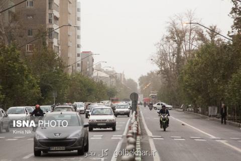 هوای تهران در آستانه شرایط ناسالم برای گروه های حساس
