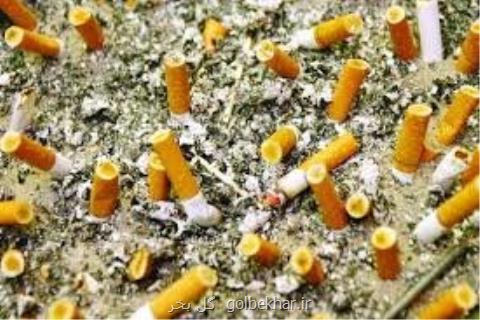 فیلتر سیگار ۳۰۰۰ ماده خظرناك دارد
