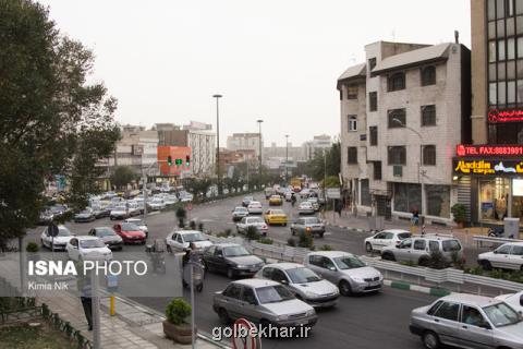 افزایش موقتی غلظت آلاینده ها در هوای تهران طی امروز