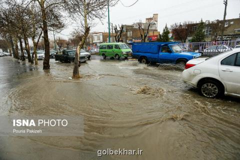 اطلاعیه هواشناسی درباره سیلابی شدن رودخانه ها و وقوع تندباد لحظه ای در بعضی استان ها