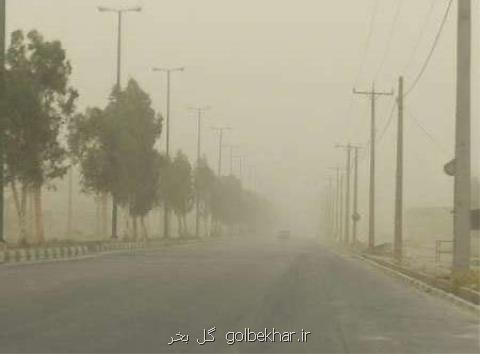 وقوع گرد و خاك در زابل و خوزستان