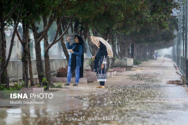 تقویت بارش ها در كشور در نیمه دوم آبان