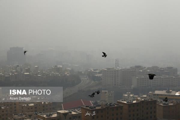 هوای تهران در شرایط ناسالم برای گروه های حساس