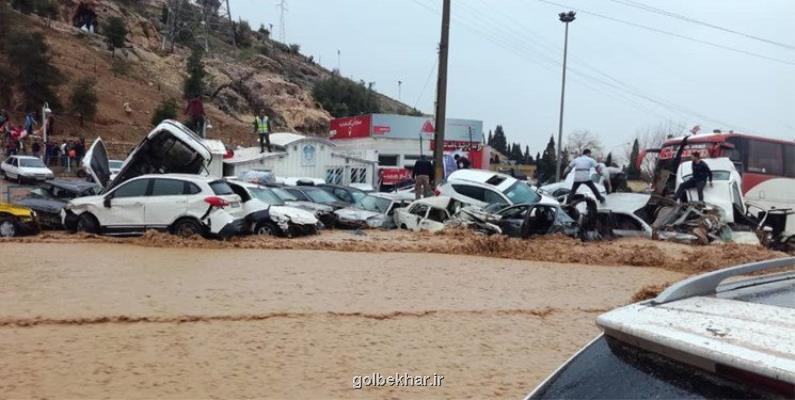 سیل فروردین ماه ایران نهمین حادثه طبیعی خسارت بار جهان