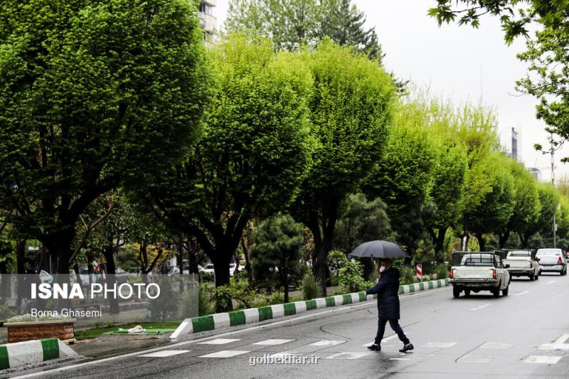ورود دو سامانه بارشی جدید به ایران