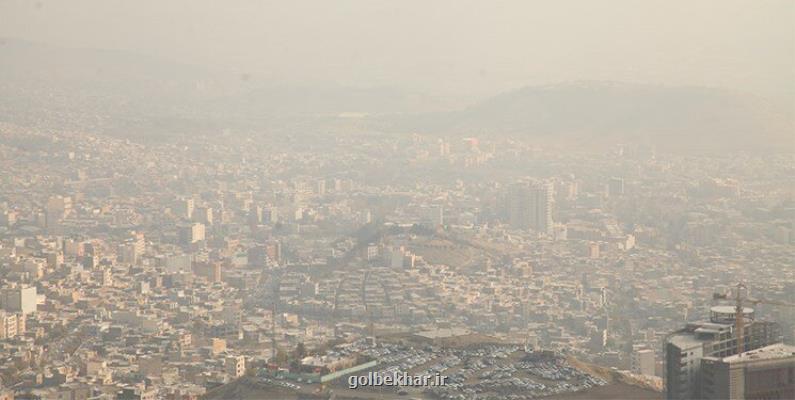 شاخص آلودگی هوای تهران به 150 رسید