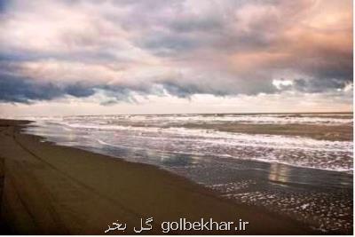 افزایش دمای ۴ تا ۸ درصدی سواحل دریای خزر