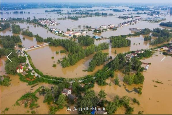 طغیان رودخانه یانگ تسه در بارندگی های اخیر چین