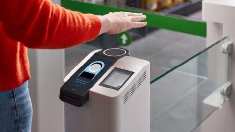 رونمایی سیستم پرداخت پول با كف دست