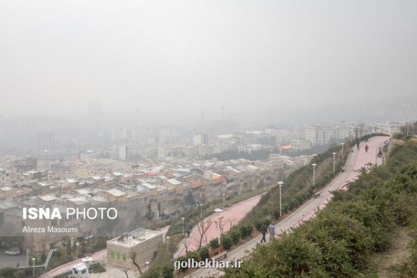 كیفیت هوا در ۱۱ نقطه تهران در وضعیت قرمز است
